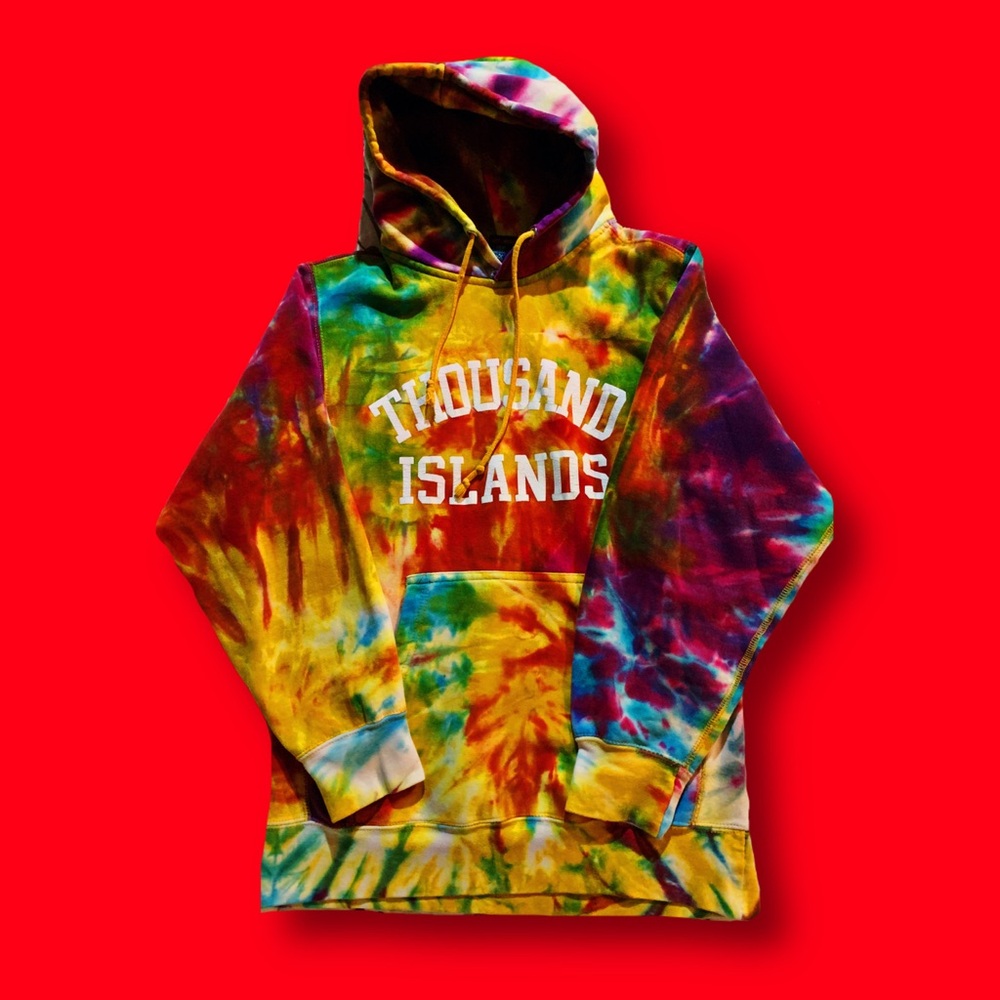THOUSAND ISLANDS TIE DYE HOODIE ‼️❤️